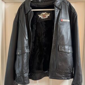 Harley-Davidson Black Leather Jacket